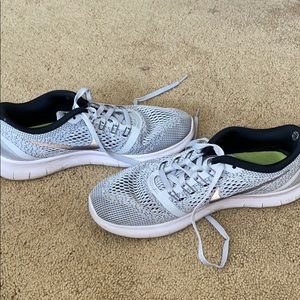 Grey Nike Running Shoes